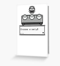 Choose your companion Greeting Card