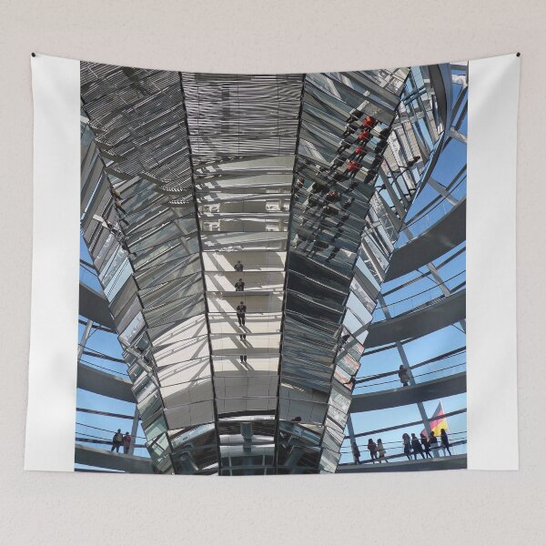 Item preview, Reichstag Dome German Bundestag Berlin Germany designed and sold by AndyEvansPhotos.