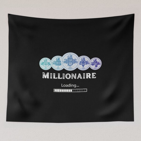 Item preview, Crypto millionaire loading designed and sold by Tanuja Sharma.