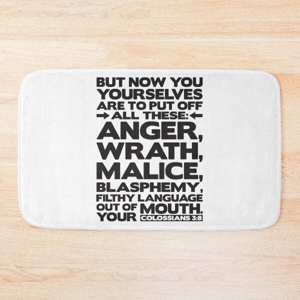 Item preview, Colossians 3:8 Blasphemy designed and sold by plushism.