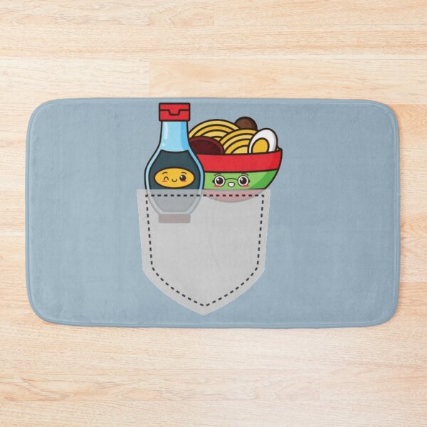 Item preview, Kawaii Pocket Friends - Ramen And Soy Sauce designed and sold by CharlieDun.