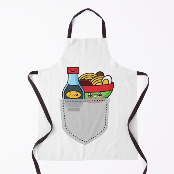 Item preview, Kawaii Pocket Friends - Ramen And Soy Sauce designed and sold by CharlieDun.
