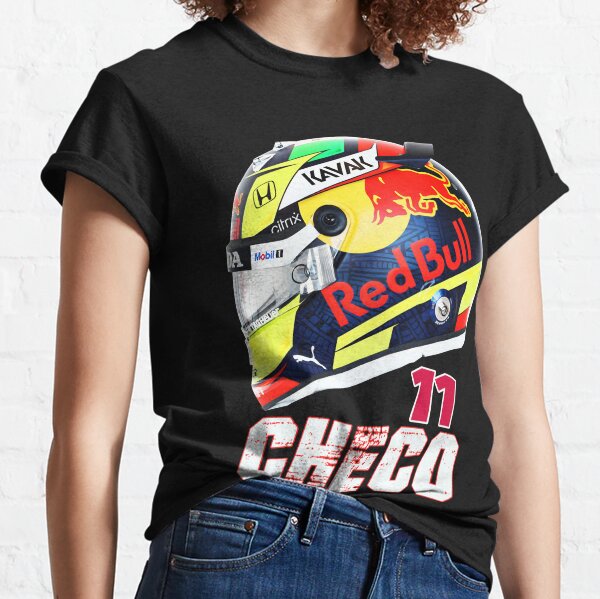 checo perez red bull shirt