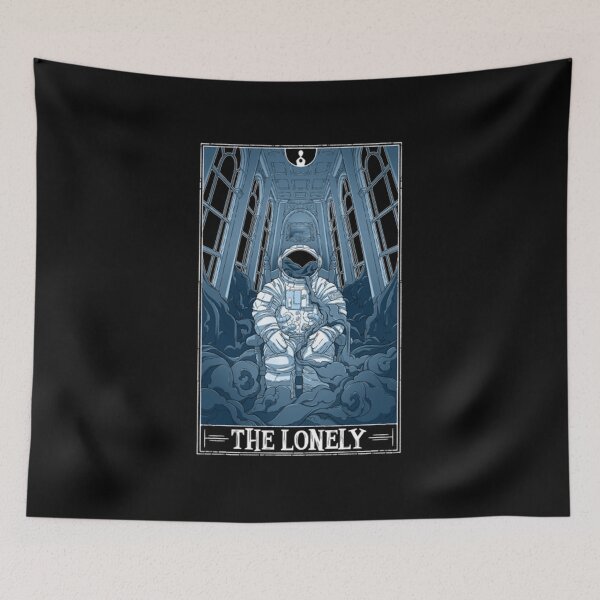 Item preview, The Lonely Tarotesque (Dark) T-Shirt designed and sold by Compliment38.
