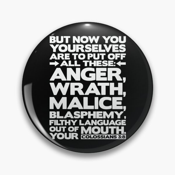 Item preview, Colossians 3:8 Blasphemy designed and sold by plushism.