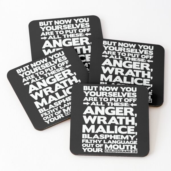 Item preview, Colossians 3:8 Blasphemy designed and sold by plushism.