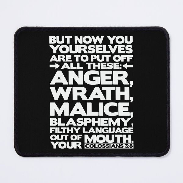 Item preview, Colossians 3:8 Blasphemy designed and sold by plushism.