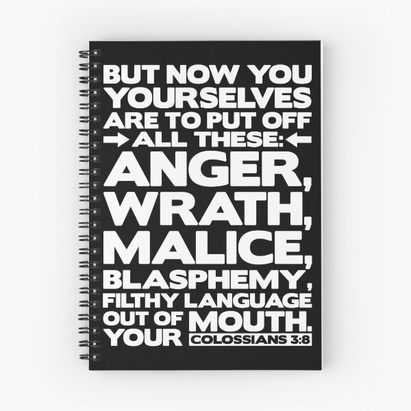 Item preview, Colossians 3:8 Blasphemy designed and sold by plushism.