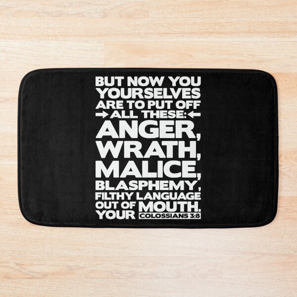 Item preview, Colossians 3:8 Blasphemy designed and sold by plushism.