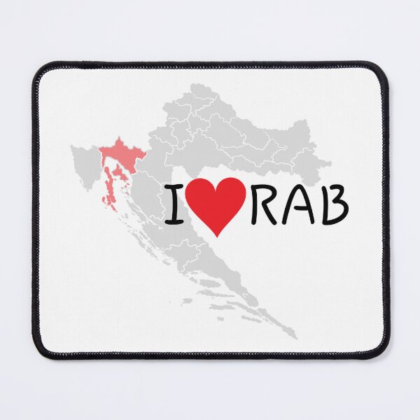 Item preview, "I Love Rab" designed and sold by MC Art Studio.