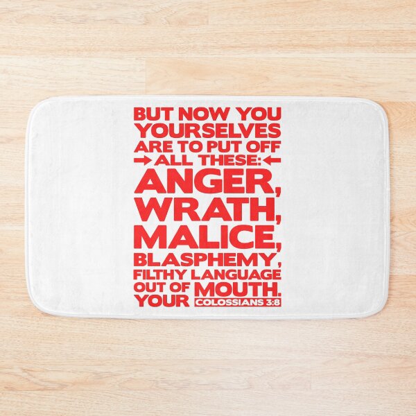 Item preview, Colossians 3:8 Blasphemy designed and sold by plushism.