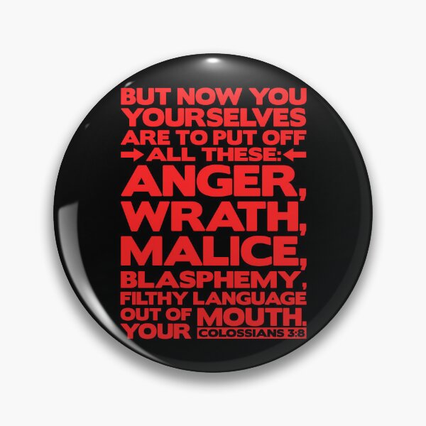 Item preview, Colossians 3:8 Blasphemy designed and sold by plushism.