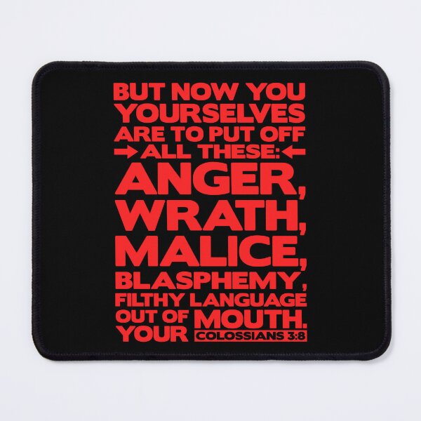 Item preview, Colossians 3:8 Blasphemy designed and sold by plushism.