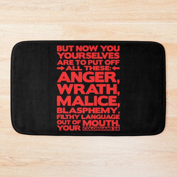 Item preview, Colossians 3:8 Blasphemy designed and sold by plushism.