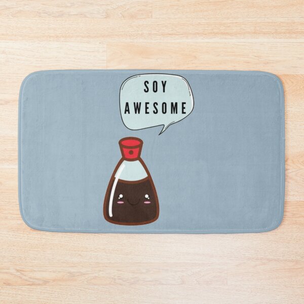 Item preview, Soy Awesome, So Awesome Food Pun designed and sold by CharlieDun.