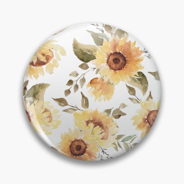 Item preview, Sunflowers Forever- Floral Watercolor Pattern - single layer designed and sold by UtArt.