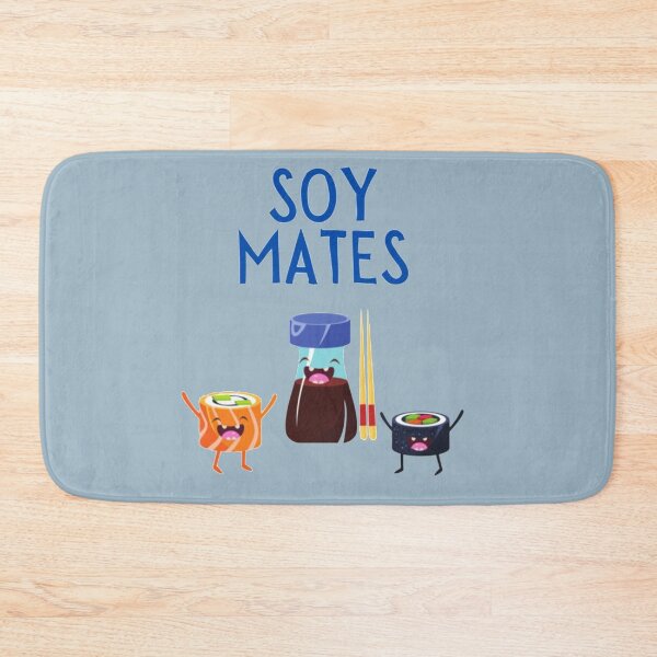 Item preview, Soy Mates, Soul Mates Food Pun designed and sold by CharlieDun.