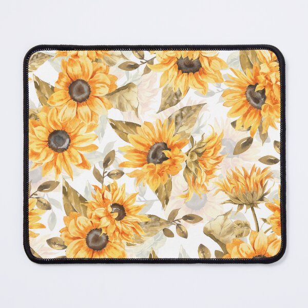 Item preview,  Sunflowers Forever 1 - Floral Watercolor Pattern - double layer designed and sold by UtArt.