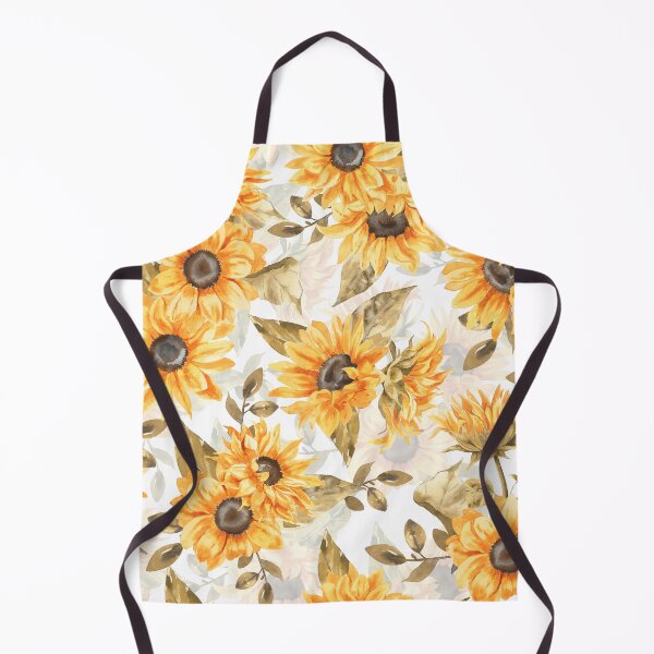Item preview,  Sunflowers Forever 1 - Floral Watercolor Pattern - double layer designed and sold by UtArt.
