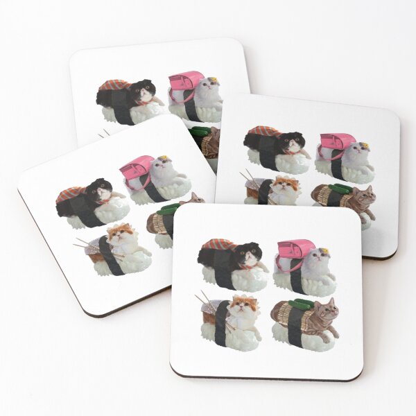 Item preview, Sushi cats designed and sold by CharlieDun.