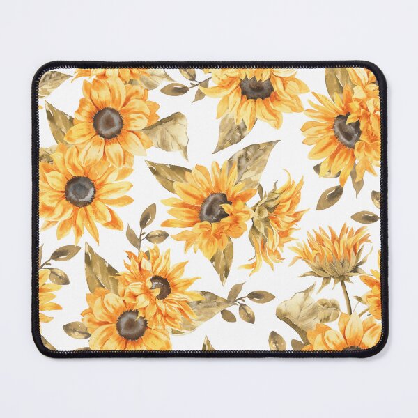 Item preview,  Sunflowers Forever 1 - Floral Watercolor Pattern - single layer designed and sold by UtArt.