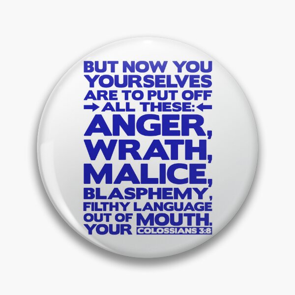 Item preview, Colossians 3:8 Blasphemy designed and sold by plushism.