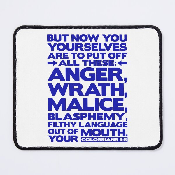 Item preview, Colossians 3:8 Blasphemy designed and sold by plushism.