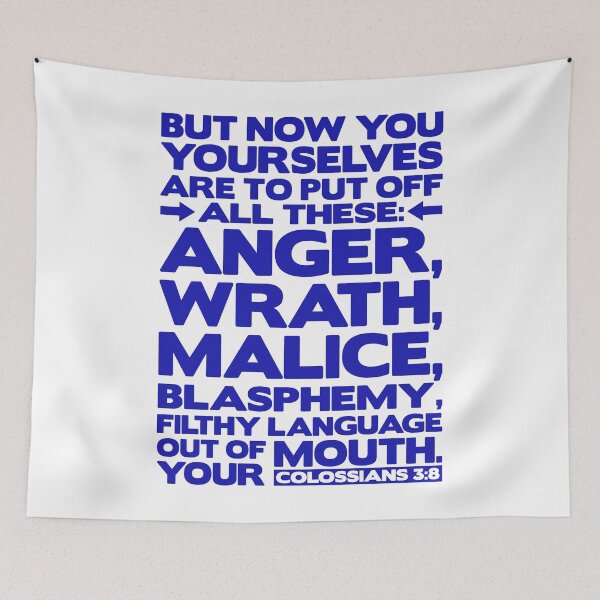 Item preview, Colossians 3:8 Blasphemy designed and sold by plushism.