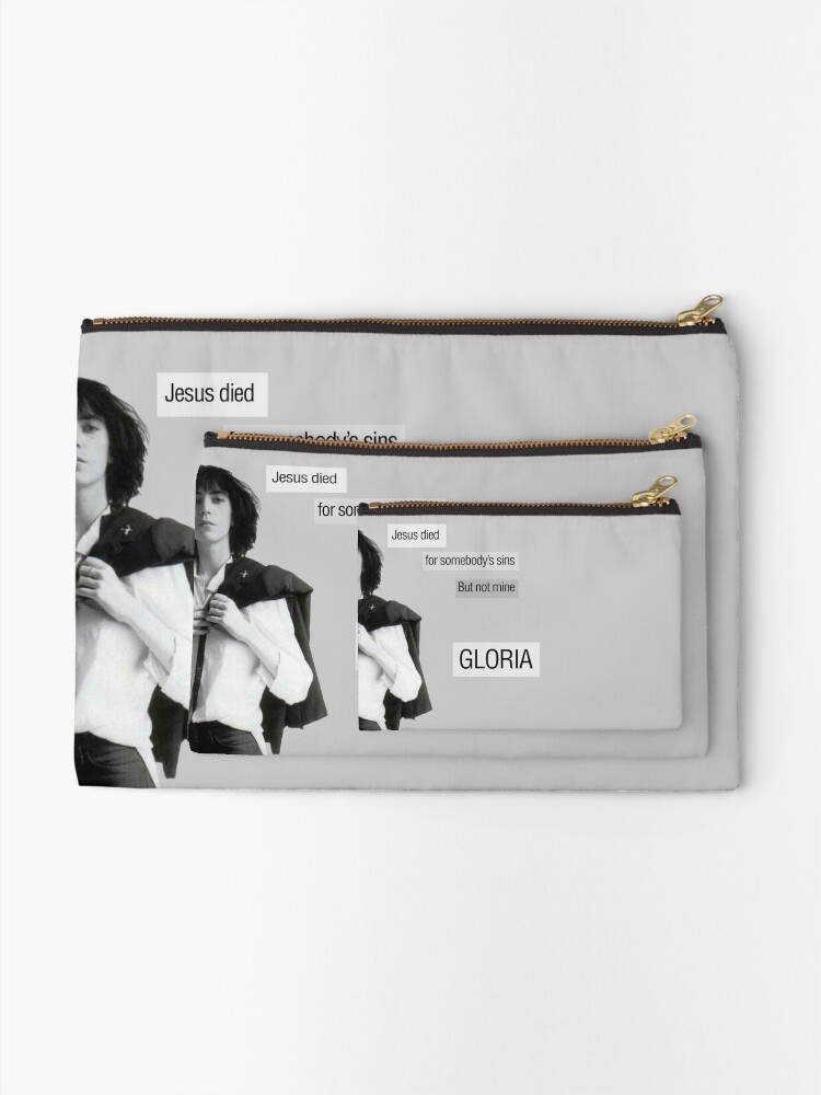 Alternate view of Patti Smith - Gloria Zipper Pouch