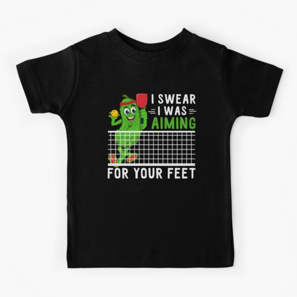 Aiming for Your Feet LEVLO Funny Pickleball Lovers Gifts I Swear I was Aiming for Your Feet Towels for The Pickleball Player 