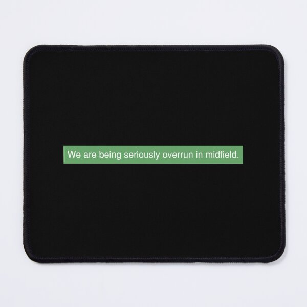 Item preview, Football Manager We Are Being Seriously Overrun In Midfield Sticker designed and sold by batesyadi3.