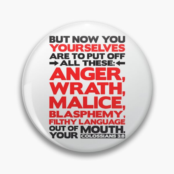 Item preview, Colossians 3:8 Blasphemy designed and sold by plushism.