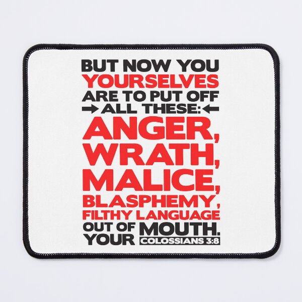 Item preview, Colossians 3:8 Blasphemy designed and sold by plushism.