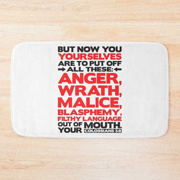 Item preview, Colossians 3:8 Blasphemy designed and sold by plushism.