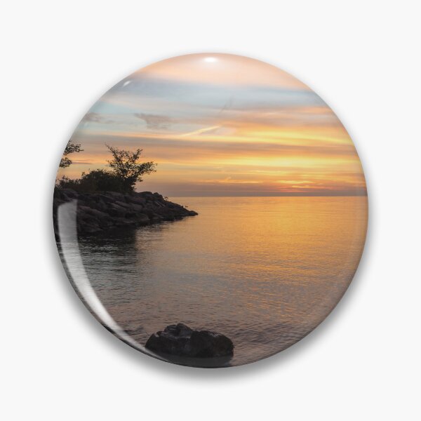 Item preview, Lakeside Reverie - Glorious Dayspring on Lake Ontario in West End Toronto designed and sold by Georgia Mizuleva.