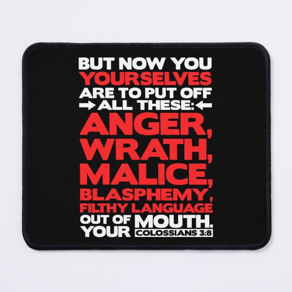 Item preview, Colossians 3:8 Blasphemy designed and sold by plushism.