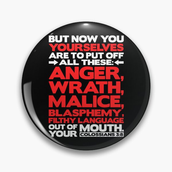 Item preview, Colossians 3:8 Blasphemy designed and sold by plushism.