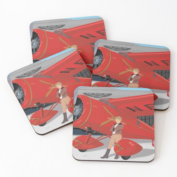 Item preview, Amelia Earhart with Lockheed Vega 5B designed and sold by WayneBrant.