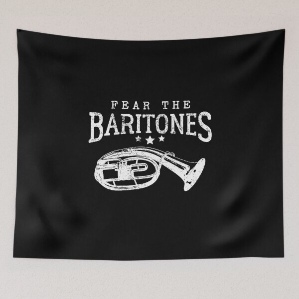 Item preview, Baritone Player Marching Band Baritones  designed and sold by The Junto Shop.