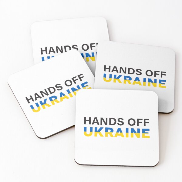 Item preview, Hands Off Ukraine. I support Ukraine designed and sold by ohsomenerd.