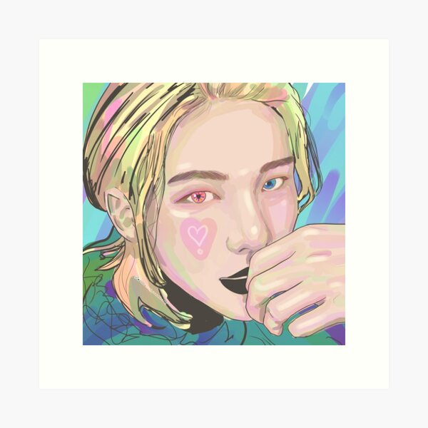 HYUNJIN: Fairness Kunstdruck