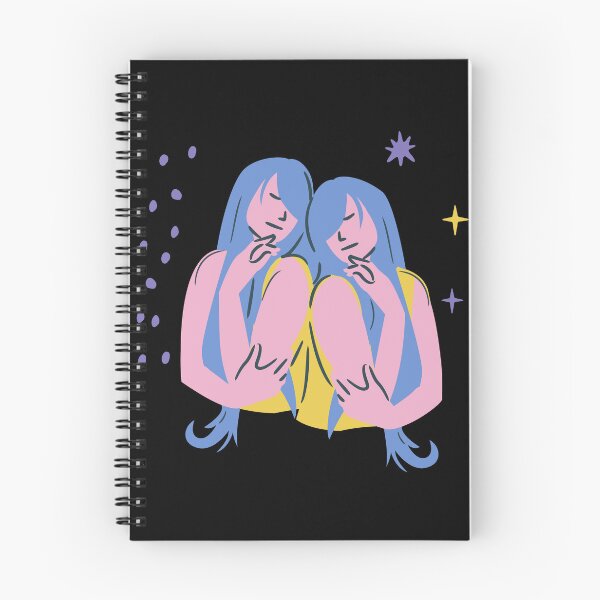 Aperçu de l'œuvre Signe astrologique des Gémeaux créée et vendue par designedbylils.