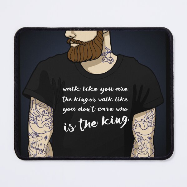 Item preview, Walk Like You Are The King designed and sold by darknessjeff86.