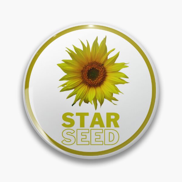 Item preview, Starseed | Sunflower Text Design | Happiness in Bloom | Cosmic Beings | Pure Intent | Raise Your Vibration designed and sold by FrequencyV.