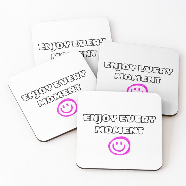 Item preview, Enjoy every moment, motivational phrase designed and sold by yulchikon.