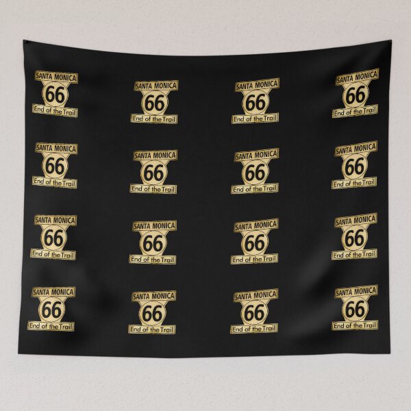 Item preview, Route 66 End of the Trail at Santa Monica Pier, California, USA designed and sold by Vicki Walsh.