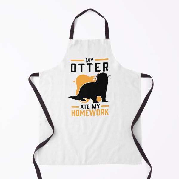Item preview, Otter homework eaten otter sea otter designed and sold by madgrfx.