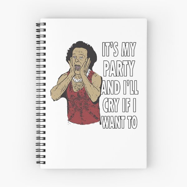 Item preview, For Mens Womens Its My Party And Ili Cry If I Want To Awesome For Movie Fans designed and sold by KamrynPurdy.