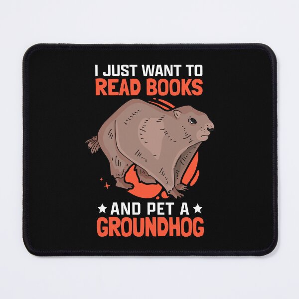 Item preview, Marmot and books Ground squirrel Munggen designed and sold by madgrfx.