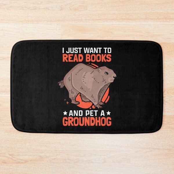 Item preview, Marmot and books Ground squirrel Munggen designed and sold by madgrfx.